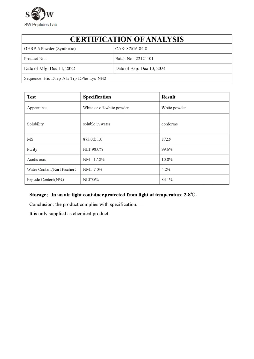 GHRP 6 10mg