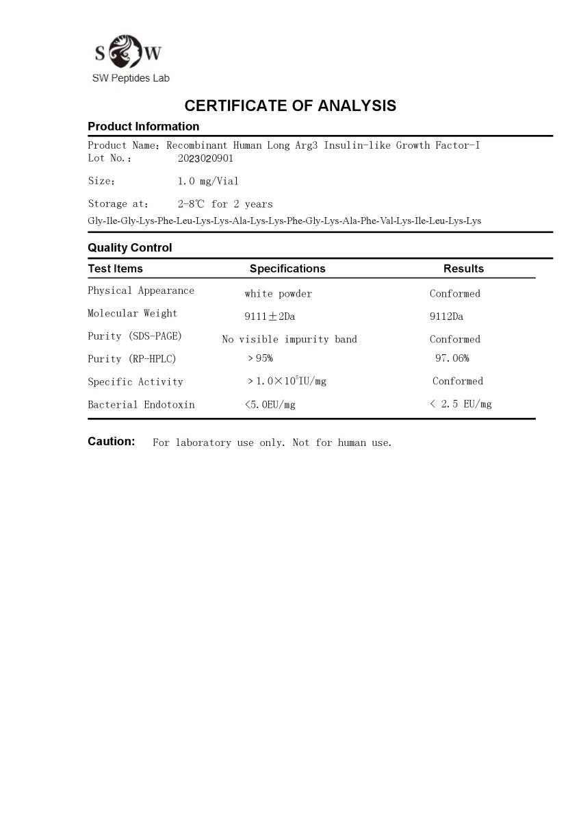 IGF-1 LR3 1mg